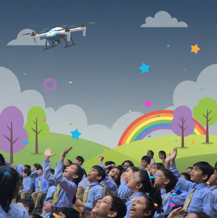 AeroUdaan - 4th to 8th Aerospace Workshop and Aviation Camp - 3-Day Flight Camp for Classes 4-8 - Learn Aircraft Building, Drone Technology, UAV Programming