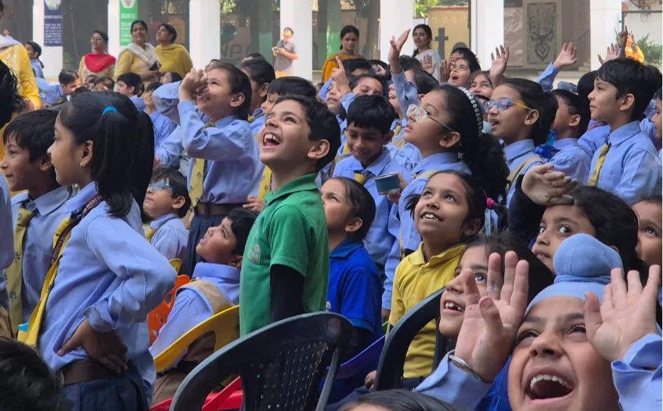 AeroUdaan aviation camp students learning aerospace workshop fundamentals - flight camp activity